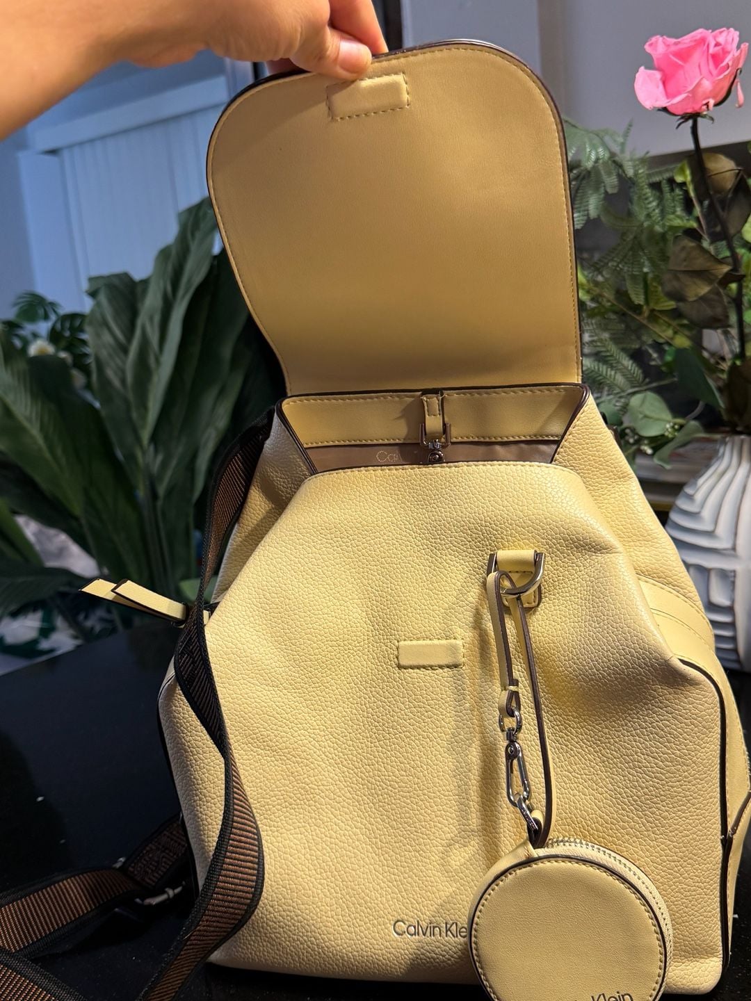 Calvin Klein Millie Novelty Backpack with Coin Pouch 9