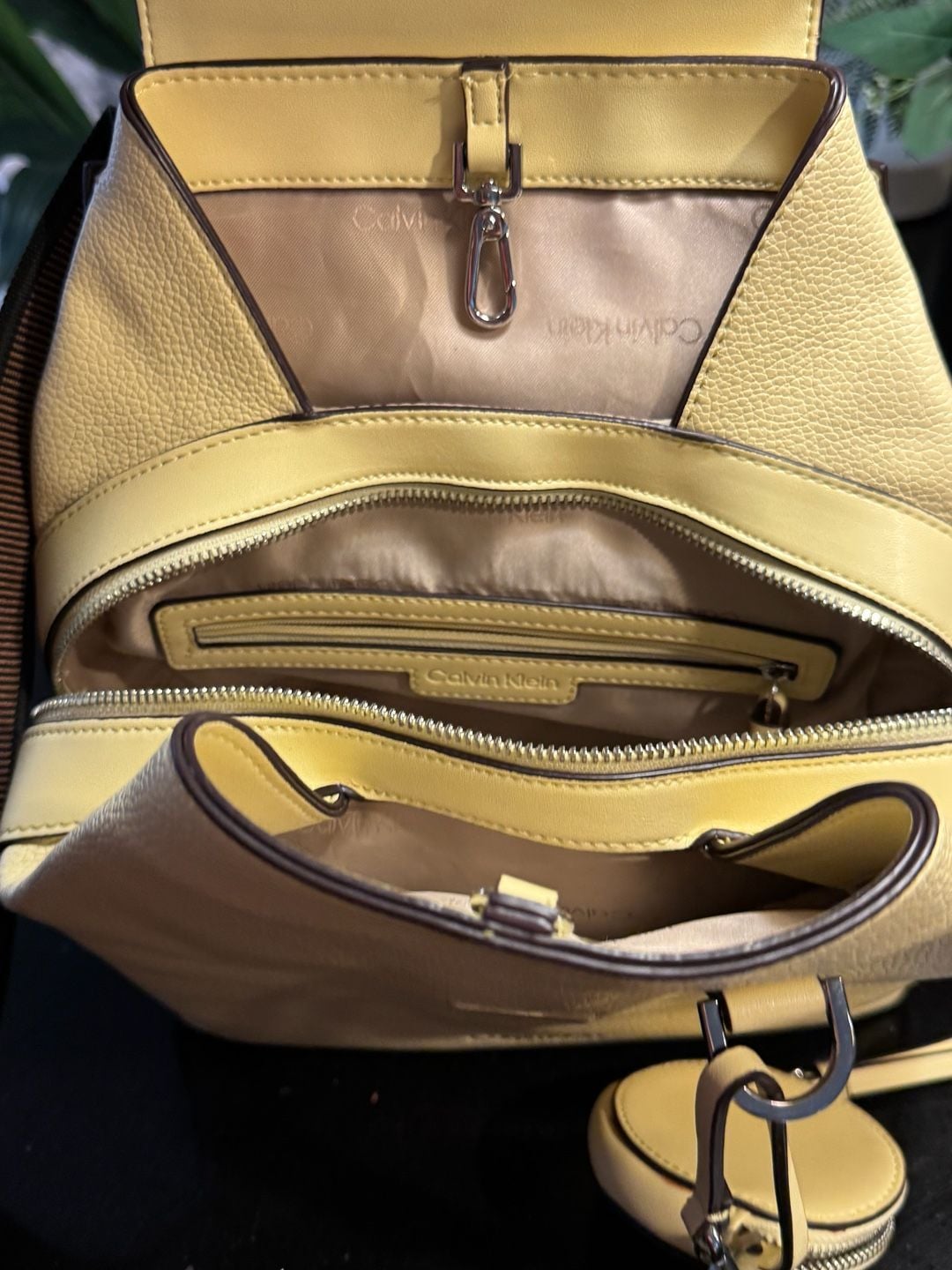 Calvin Klein Millie Novelty Backpack with Coin Pouch 12