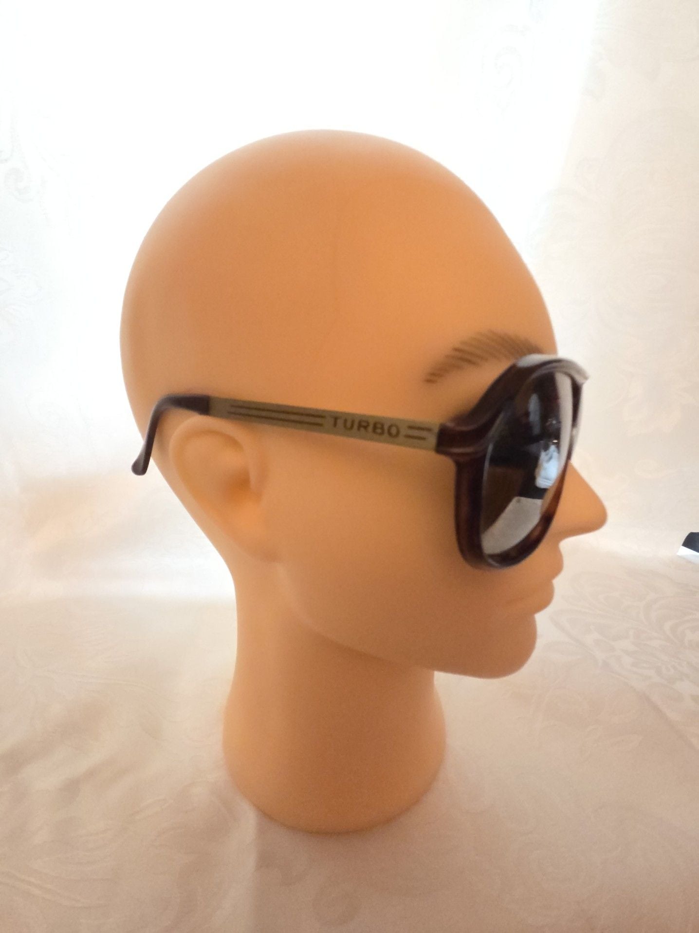 Vintage Turbo Tortoiseshell Aviator Sunglasses 3