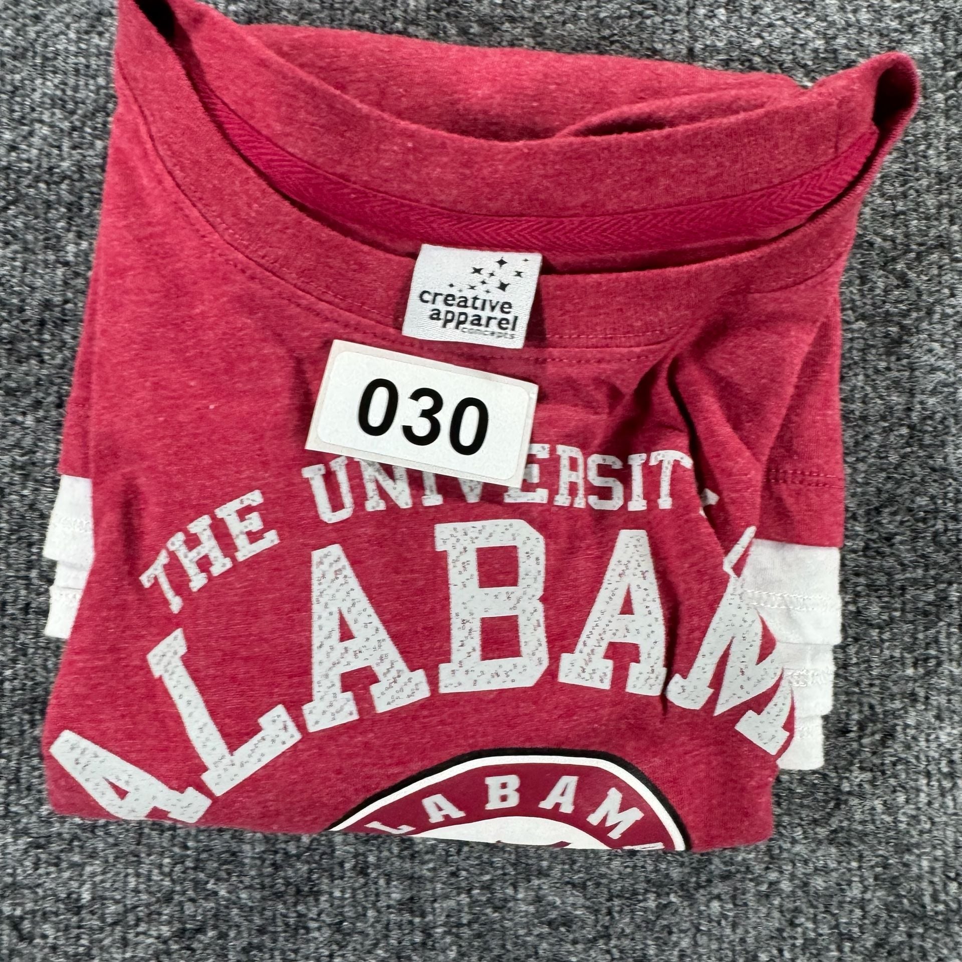University of Alabama Crimson Tide Faux Layered Long Sleeve Woman XL 11