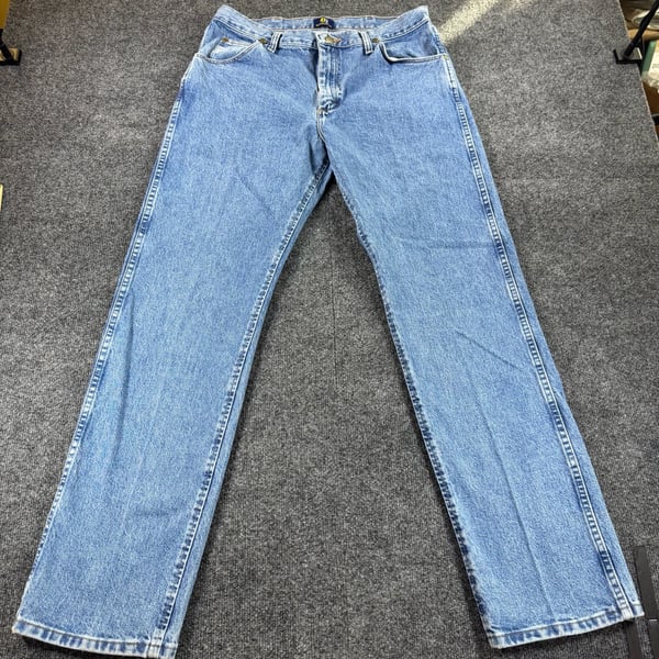 Wrangler 47MWZSW Men's Regular Fit Blue Denim Jeans 34x34