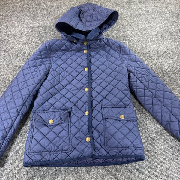 Polo Ralph Lauren Girls Quilted Barn Jacket with Hood