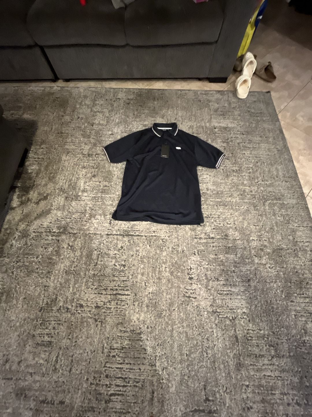 Eighth Avenue New York Men's Bear Logo Polo Shirt 1