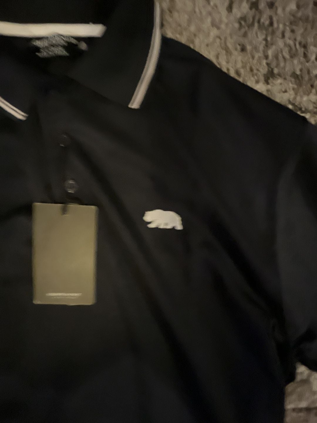 Eighth Avenue New York Men's Bear Logo Polo Shirt 3