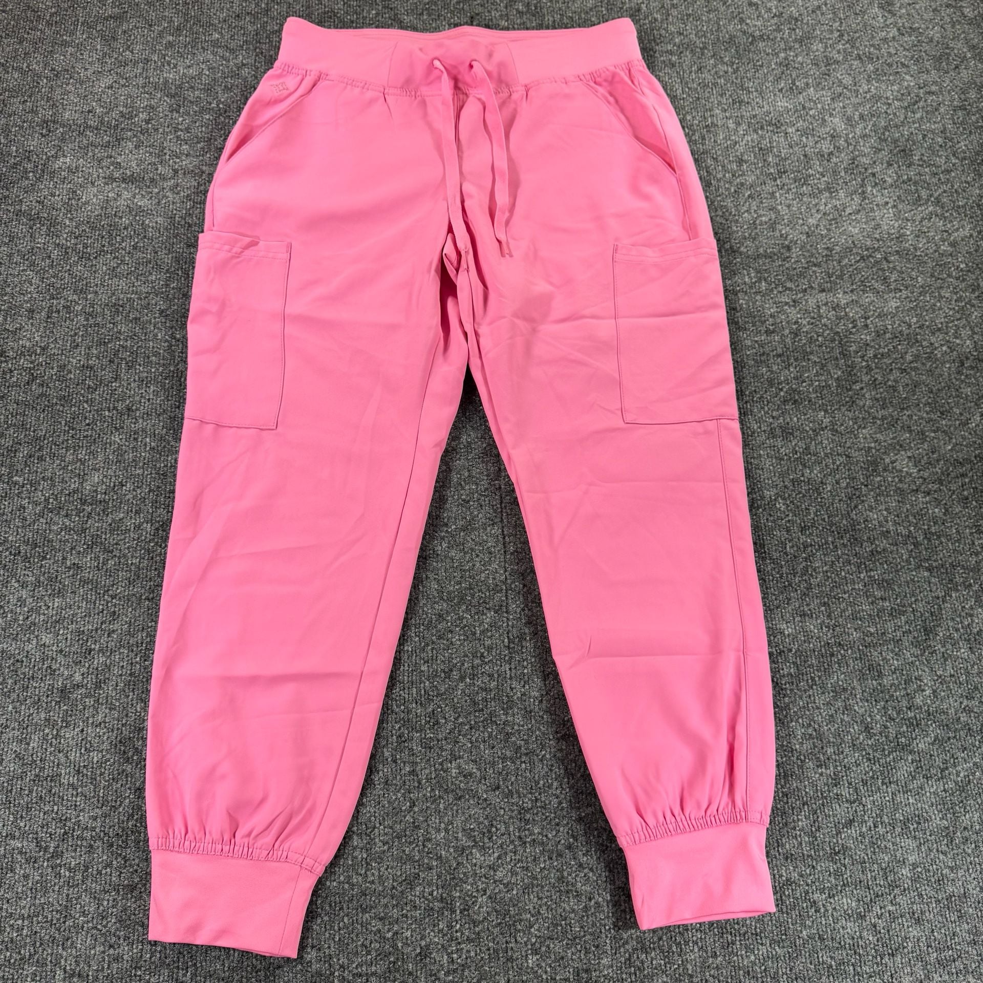 Med Couture Women's Jogger Scrub Pants MC2711 Taffy Pink 2