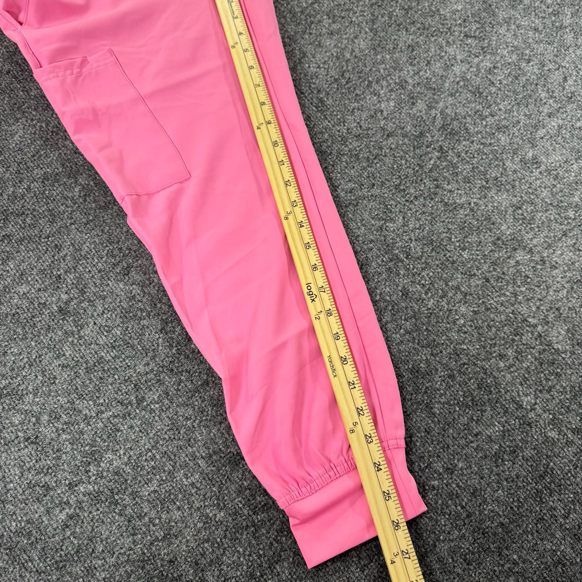 Med Couture Women's Jogger Scrub Pants MC2711 Taffy Pink 4