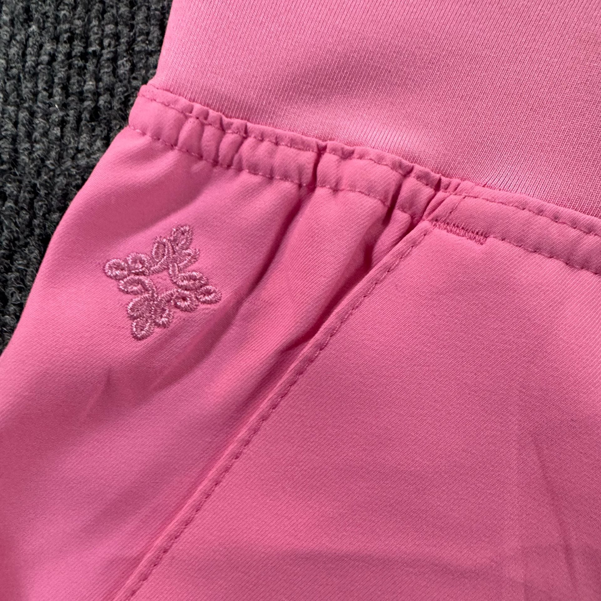 Med Couture Women's Jogger Scrub Pants MC2711 Taffy Pink 6