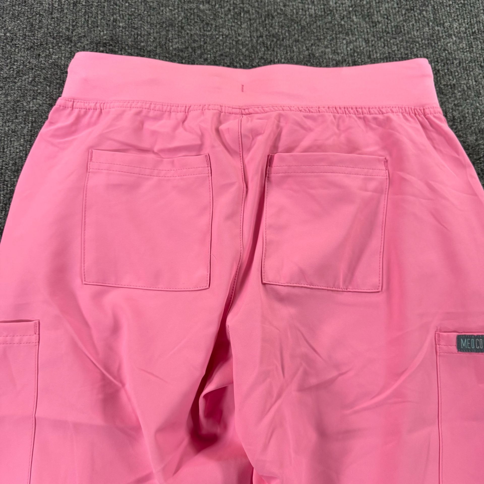 Med Couture Women's Jogger Scrub Pants MC2711 Taffy Pink 11