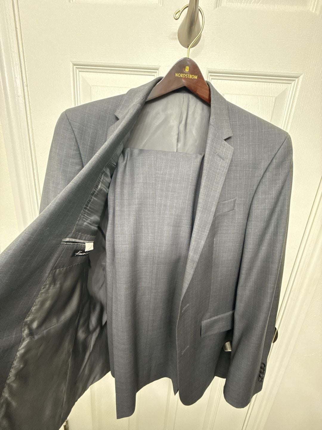 Kenneth Cole Grey 100% Wool 38R W32 4