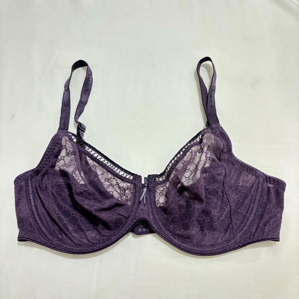Chantelle Floral Lace Underwire Full Cup Bra Size 32D