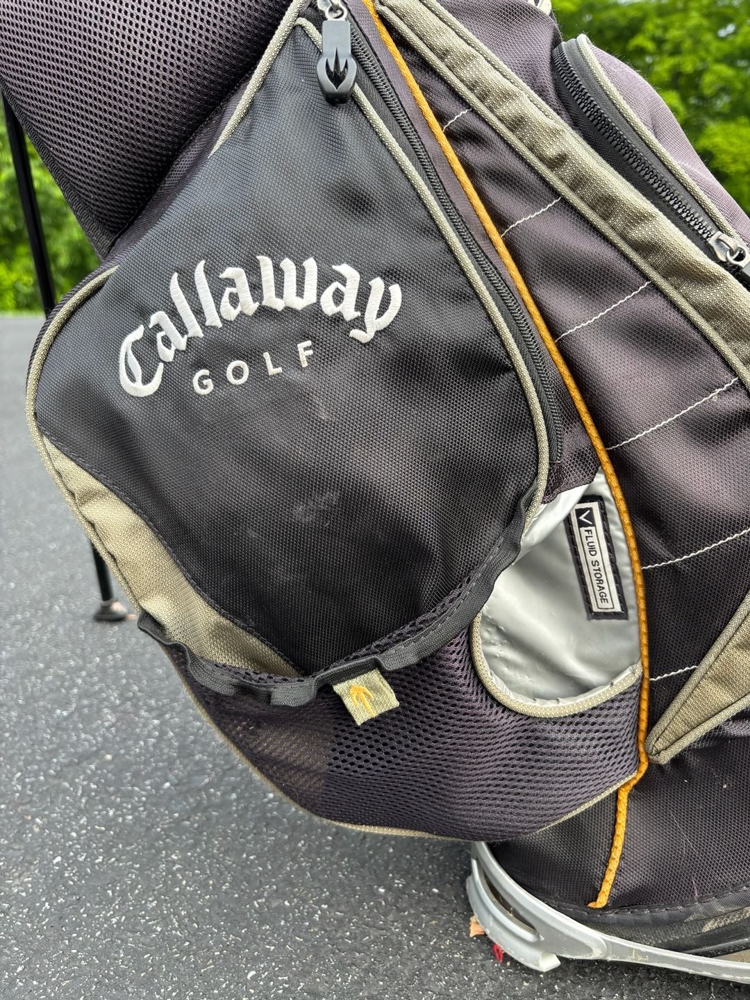 Callaway Warbird X Stand Bag Black and Grey Golf Carry Bag 4