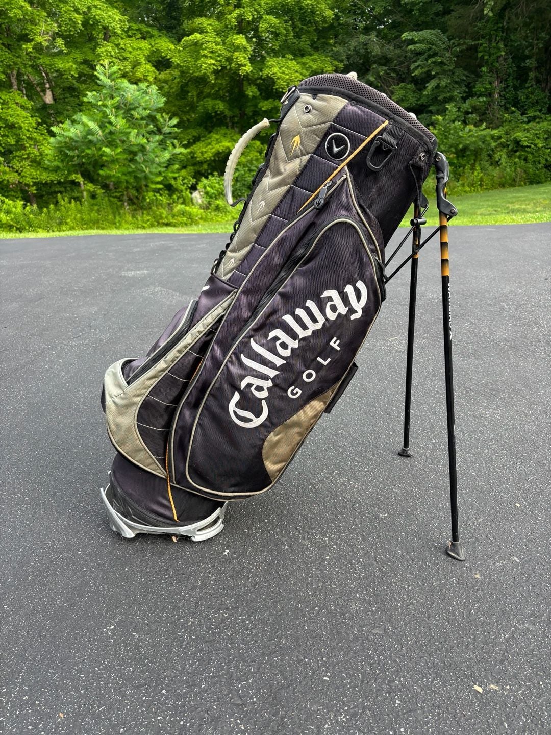 Callaway Warbird X Stand Bag Black and Grey Golf Carry Bag 6