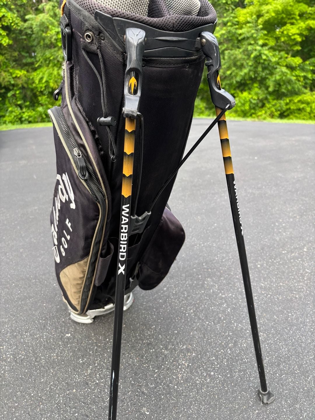 Callaway Warbird X Stand Bag Black and Grey Golf Carry Bag 7