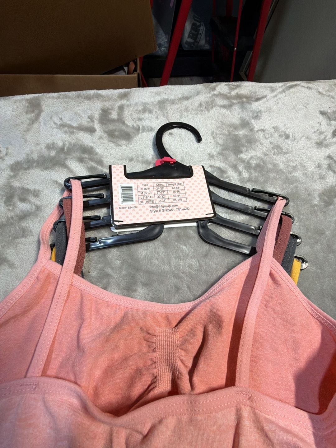 This Girl Can teen Seamless Sports Bra 4-Pack 7