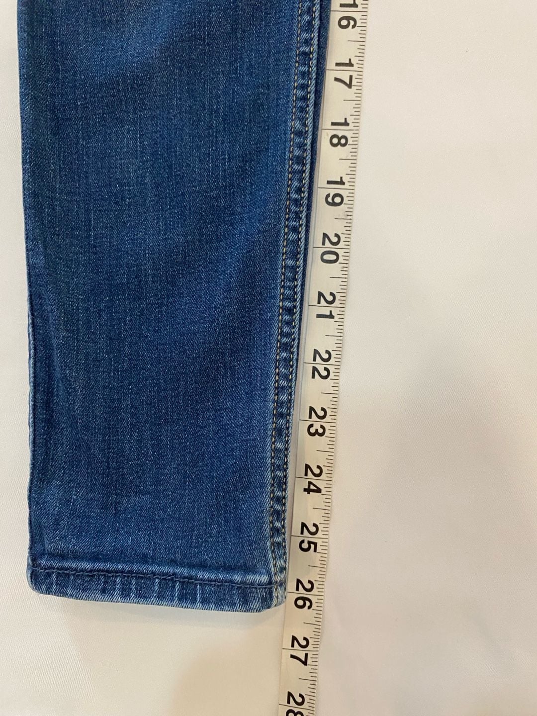 Hollister Super Skinny Low Rise Jeans Medium Wash Women's Size 5S (W27 L28) 7