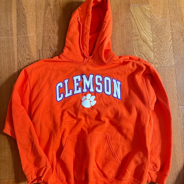 Top of the World Clemson Tigers Orange Pullover Hoodie Sweatshirt