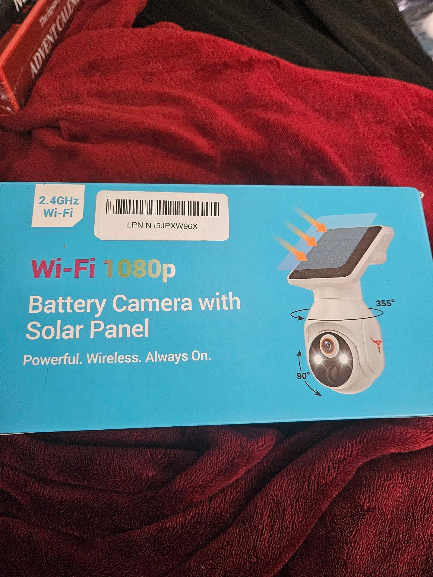 Clover Q50 1080p Battery Powered Wi-Fi Security Camera with Solar Panel 5