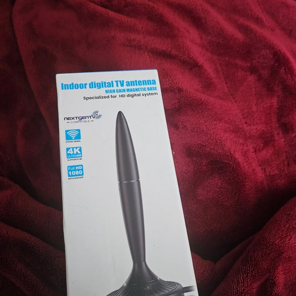 NextGen TV Compatible Indoor Digital TV Antenna Model AN-2029 with High Gain Magnetic Base