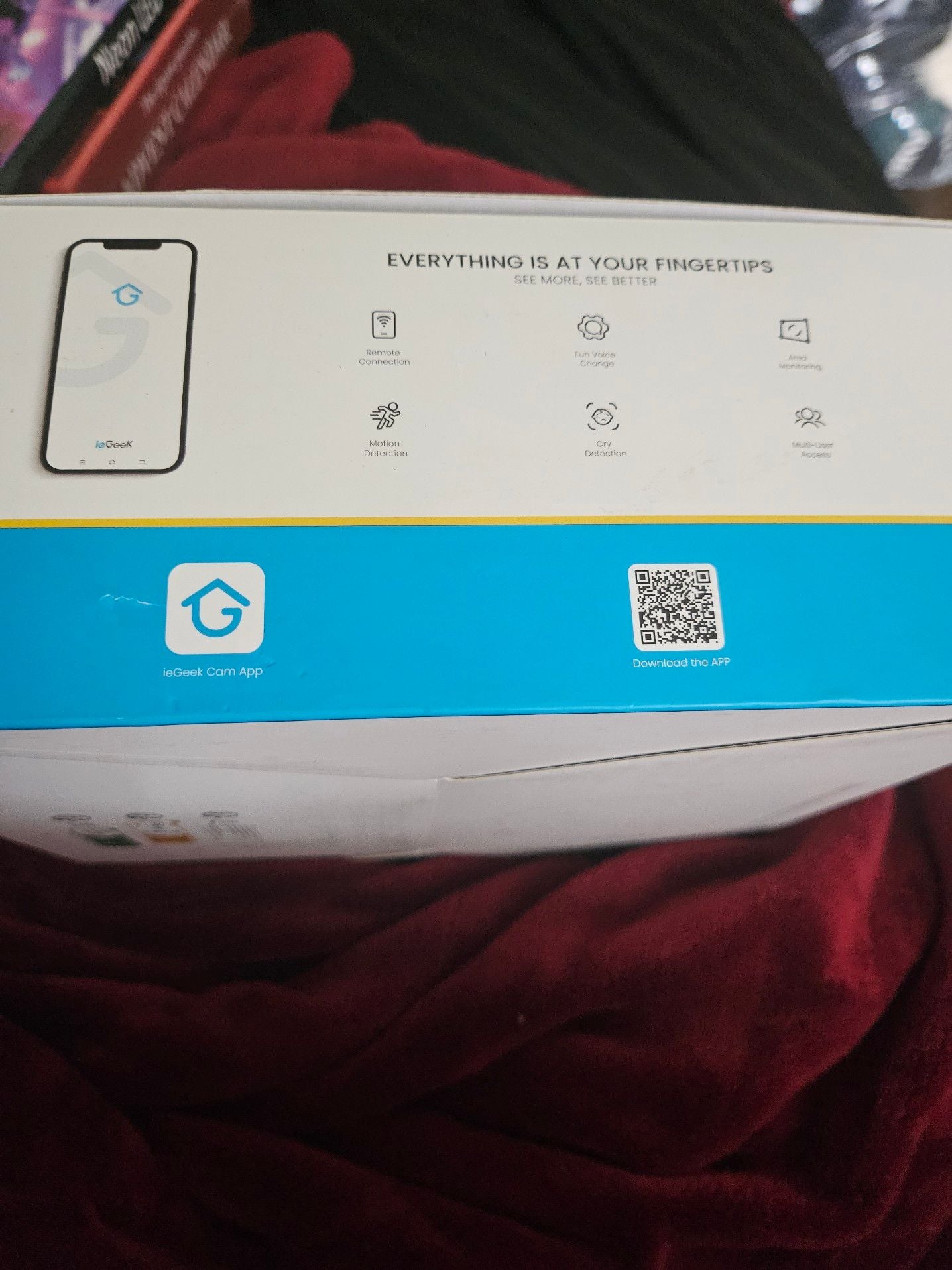 ieGeek Baby 1T 2K Smart Video Monitor with Dual Cameras 3