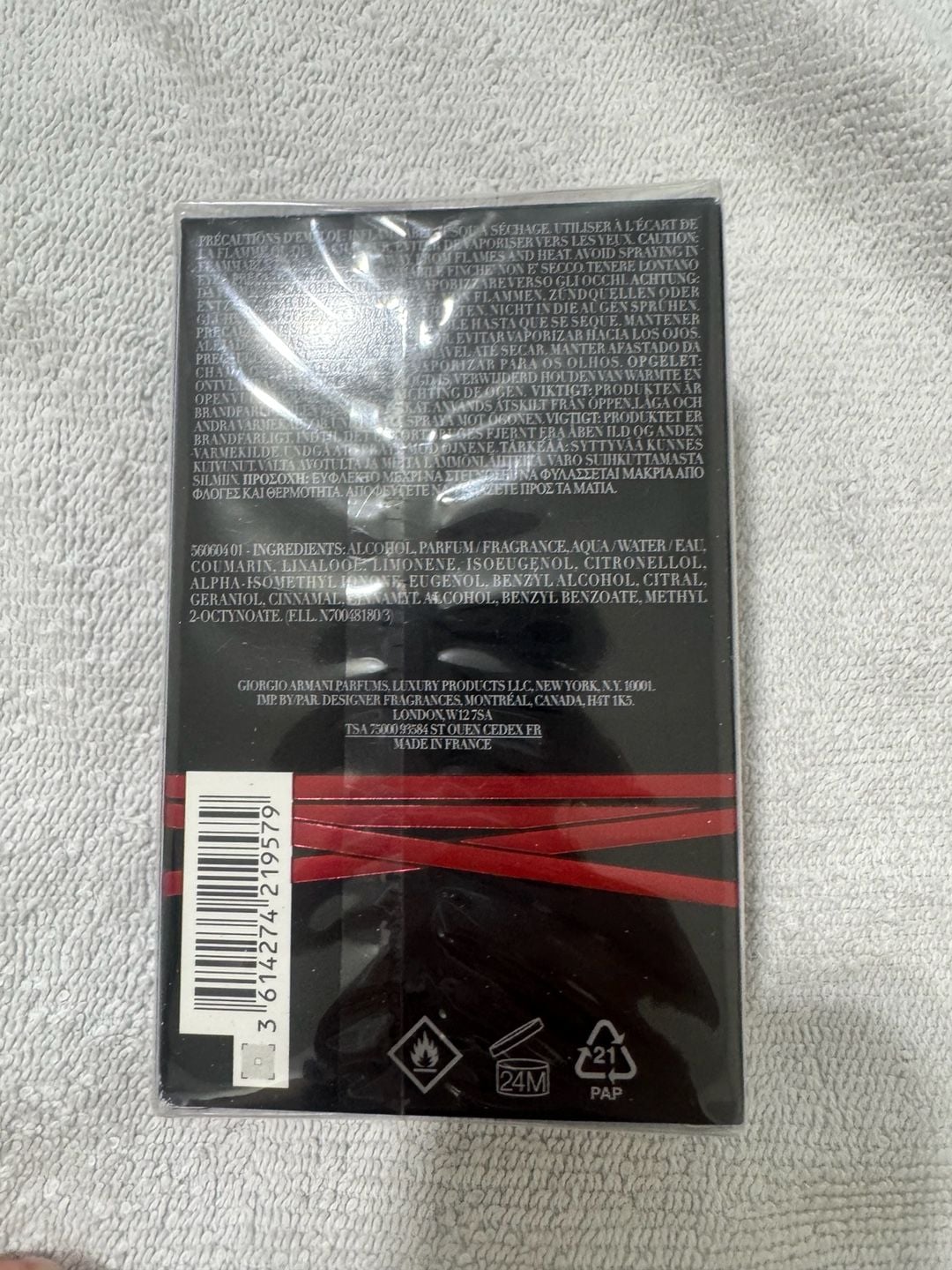 Emporio Armani Stronger With You Parfum Pour Homme 100ml Spray 2