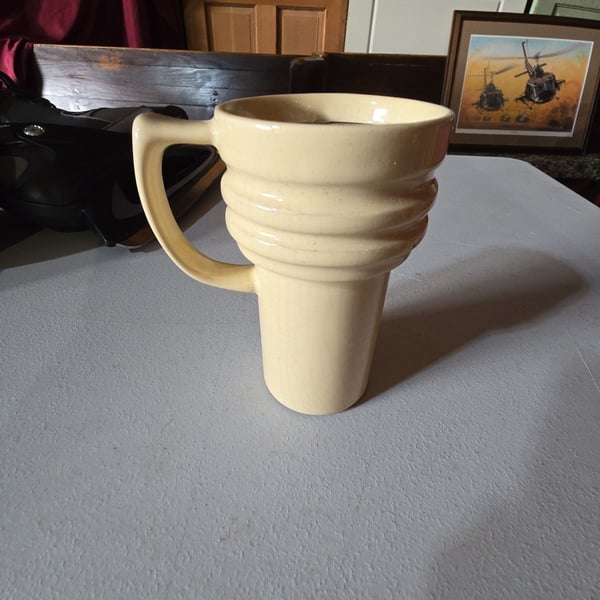 Vintage Travelmaster Ceramic Travel Coffee Mug with Lid