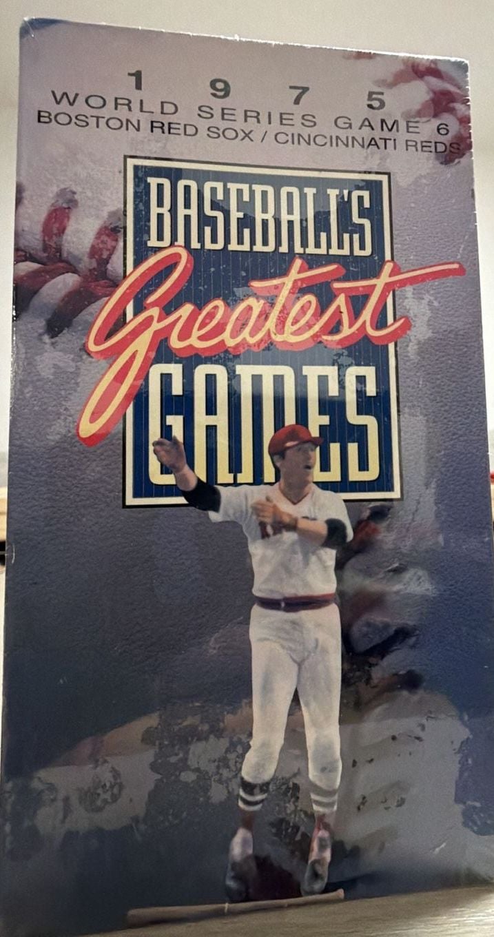 1975 World Series Game 6 Boston Red Sox / Cincinnati Reds VHS (Baseball's Greatest Games) 1