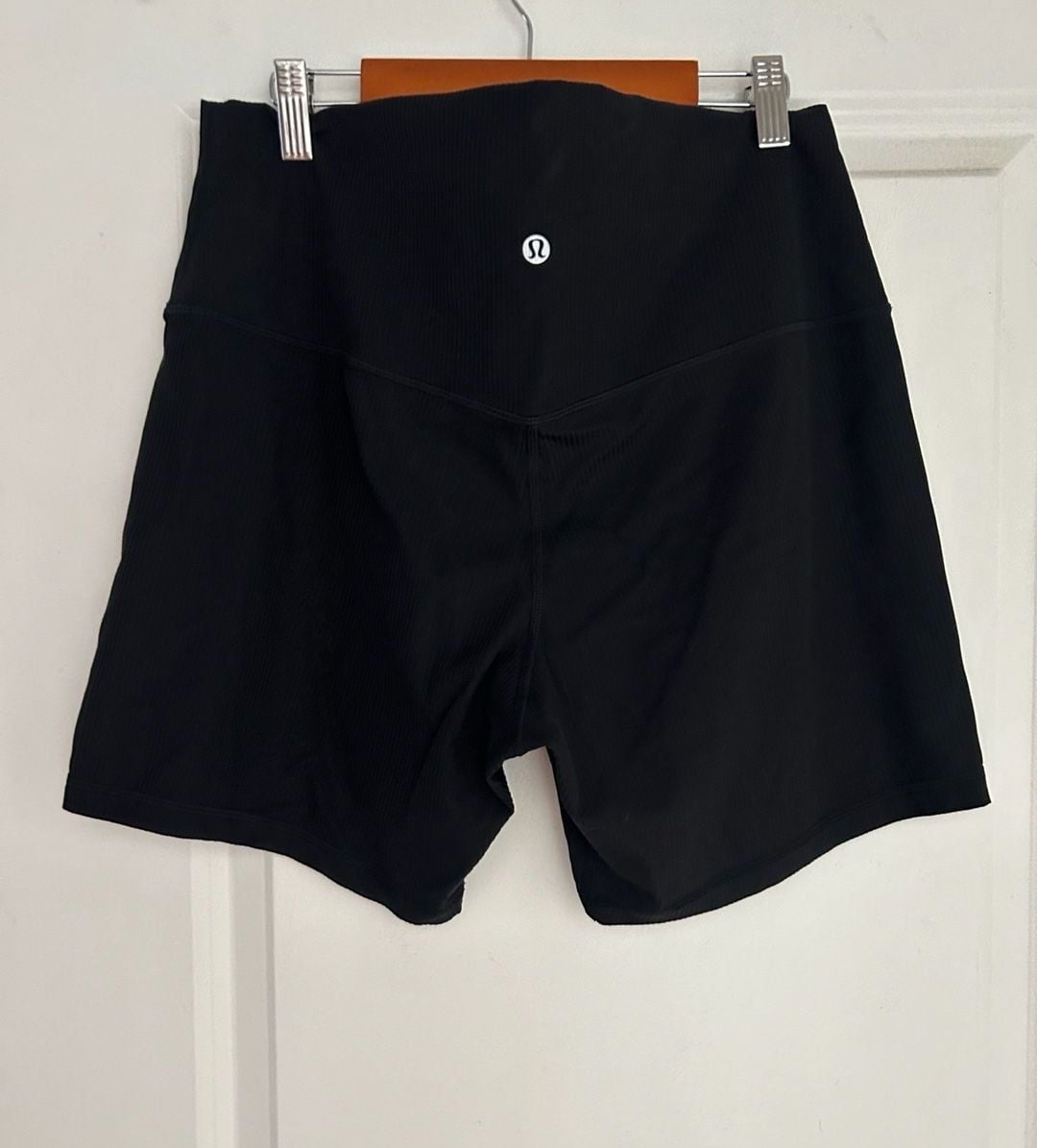 Lululemon Align High-Rise Ribbed Biker Shorts, Size 14 3
