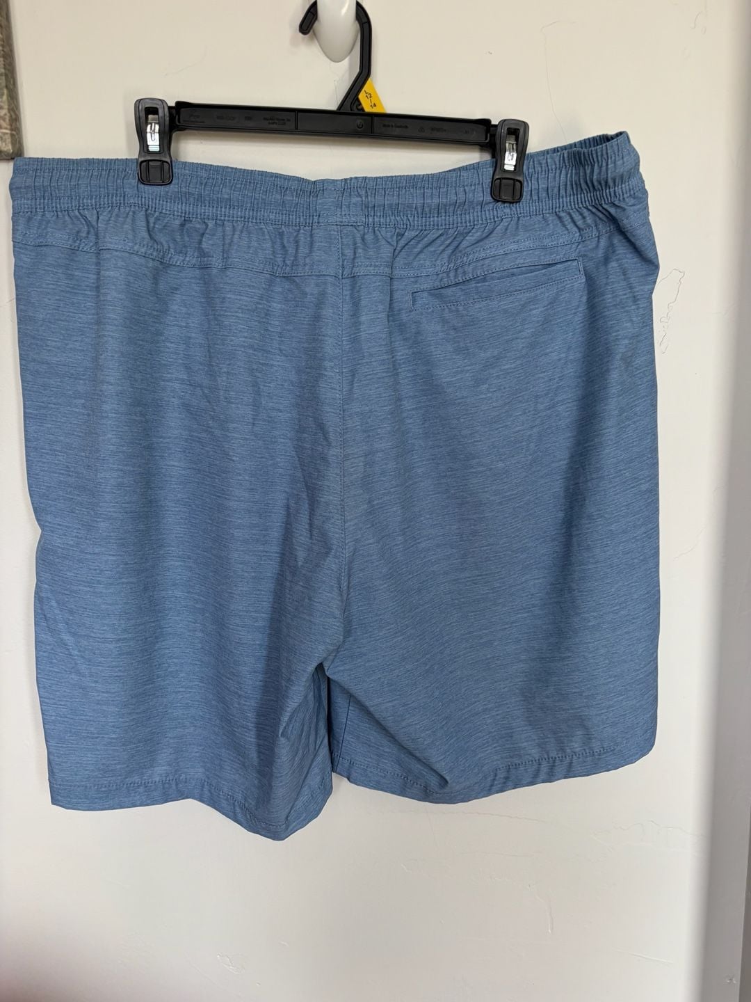Hurley Hybrid Pull On Walk Short 18" Above Knee drifit phantom drawstring M L 5