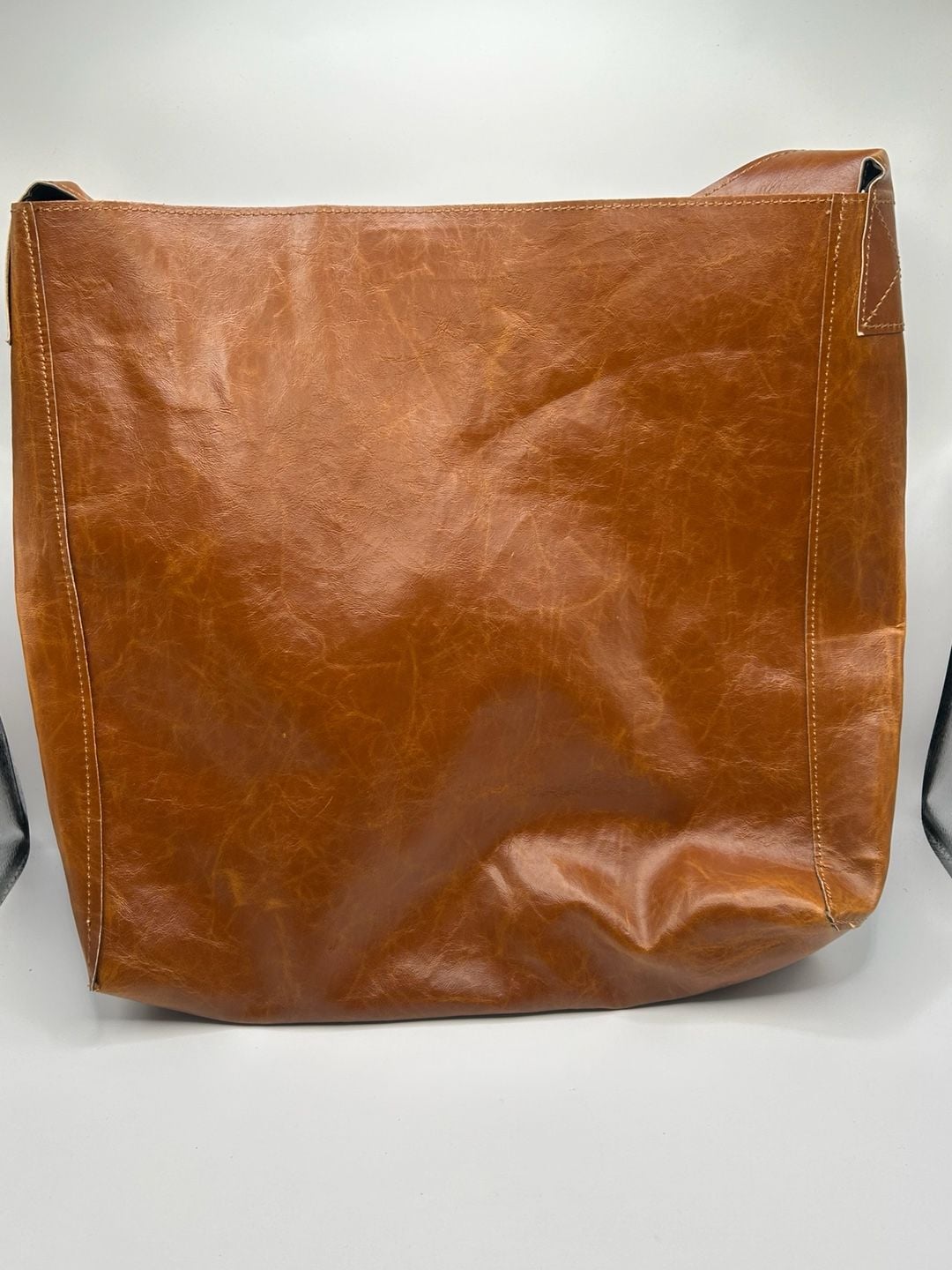 Front of the House (FOH) room360 Black and Brown Tote Shoulder Bag 2