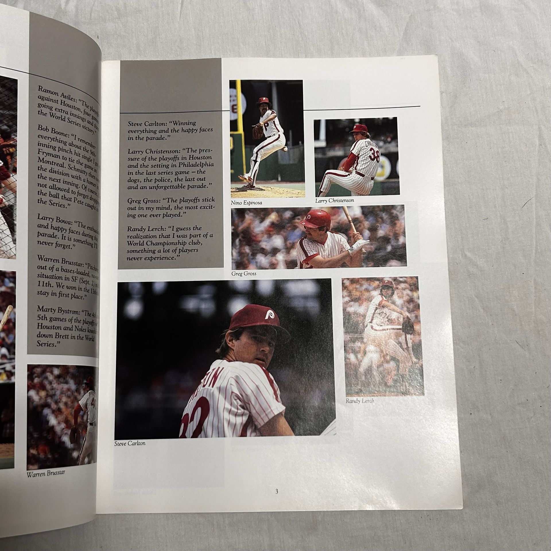 Lot of 3 VTG Philadelphia Phillies Baseball Publications 7