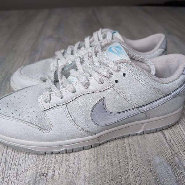 Nike Dunk Low SE Winter Storm Men Size 9.5 White Grey Casual Sneakers HQ3619-121 