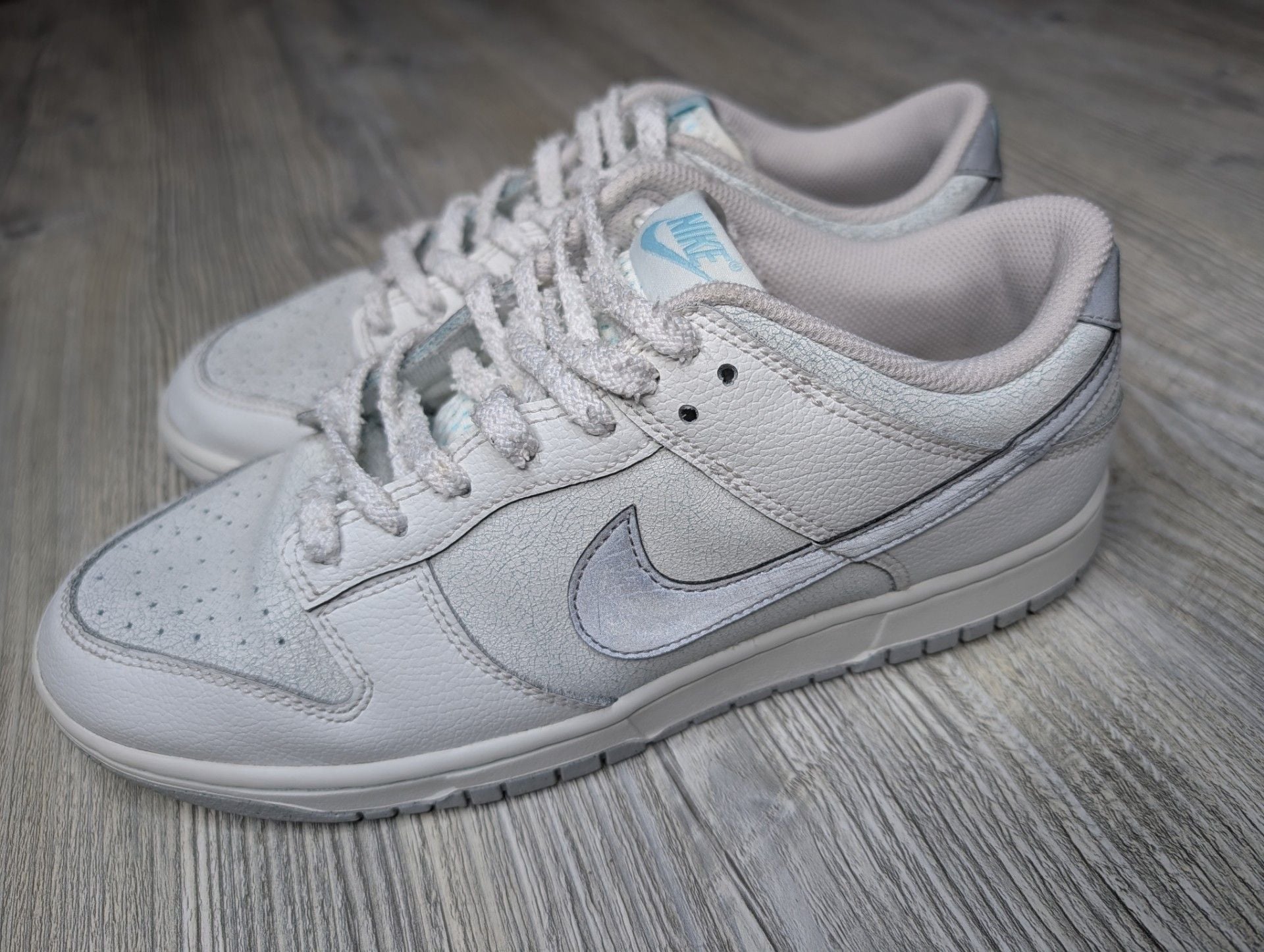 Nike Dunk Low SE Winter Storm Men Size 9.5 White Grey Casual Sneakers HQ3619-121 6