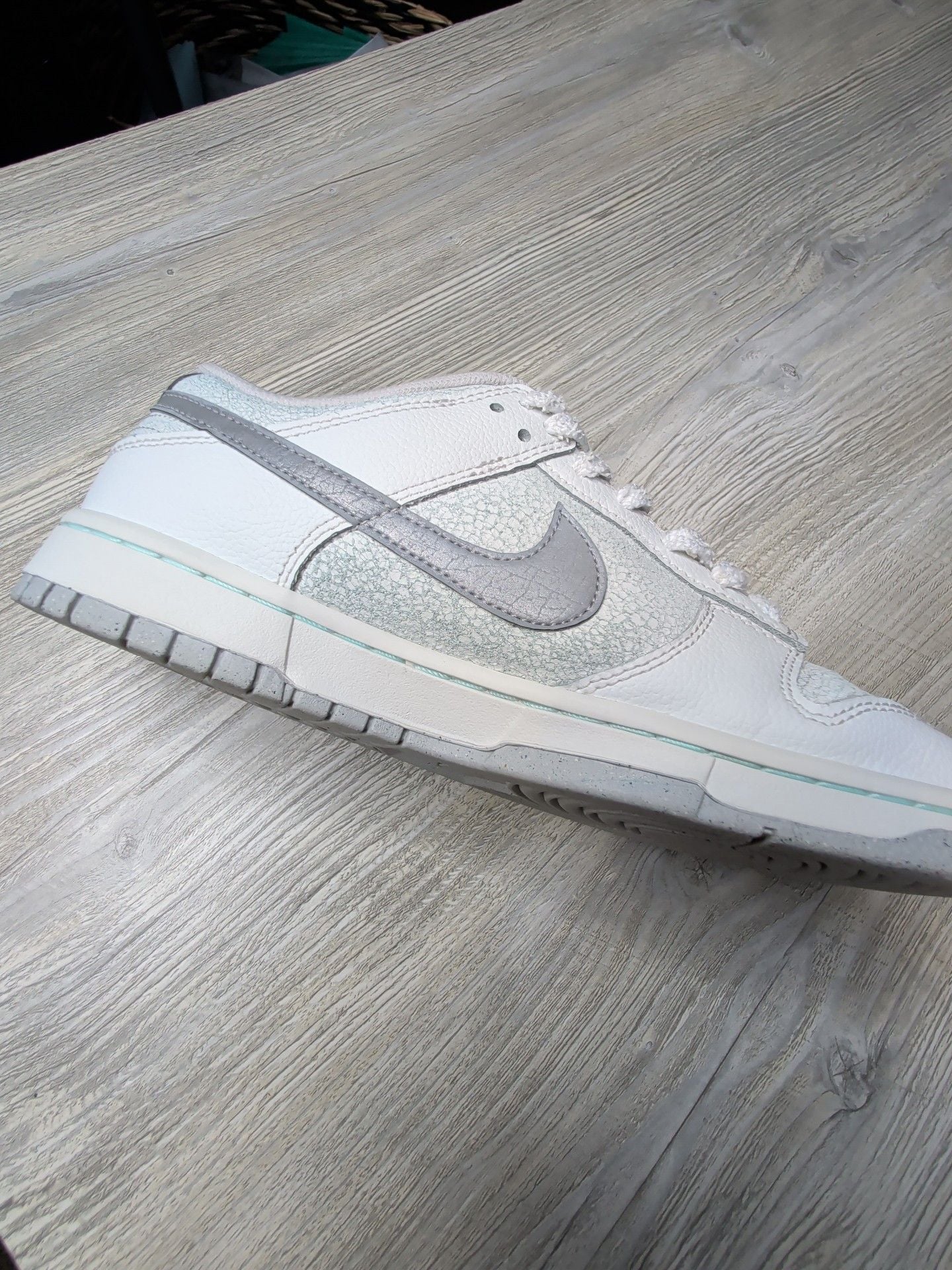 Nike Dunk Low SE Winter Storm Men Size 9.5 White Grey Casual Sneakers HQ3619-121 12