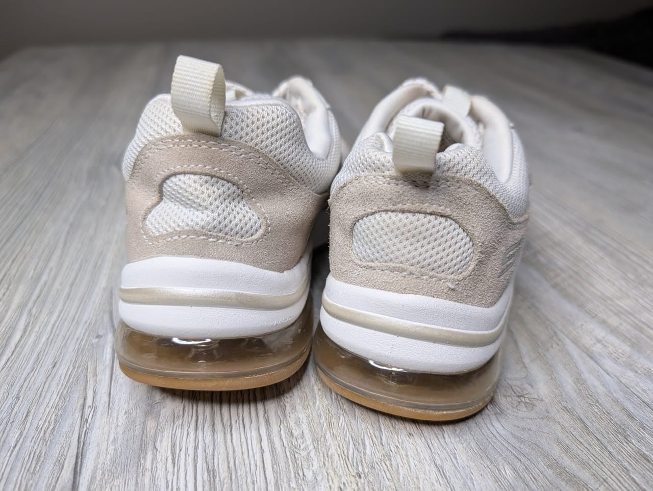 BOBS from Skechers Pulse Air Cream Mesh and Suede Sneakers 7.5 4