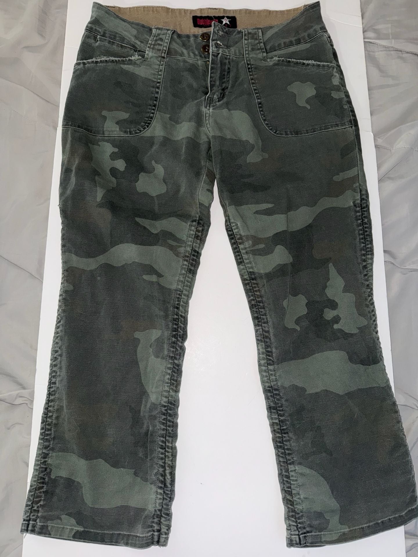 Bubblegum USA American Flavour Women's Camouflage Print Pants Style BG7533N-521G 2
