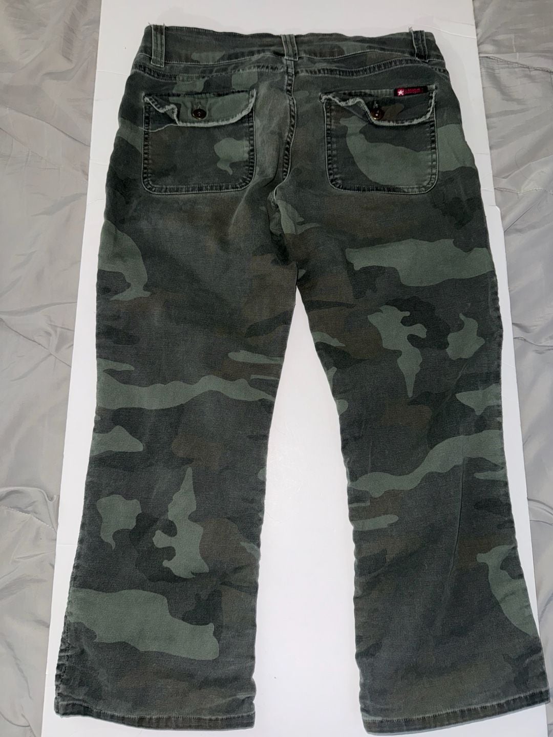 Bubblegum USA American Flavour Women's Camouflage Print Pants Style BG7533N-521G 3