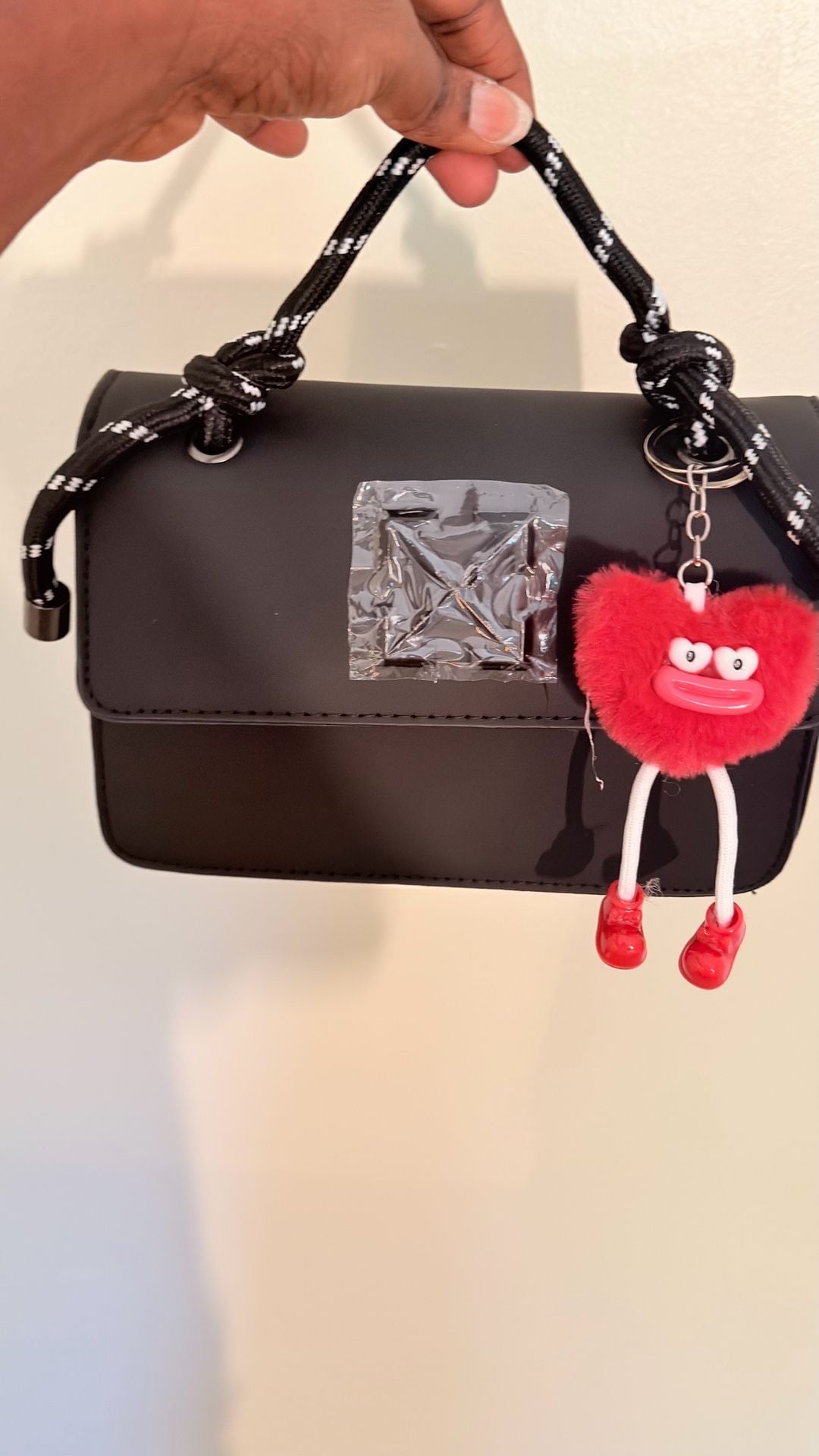 Chic Braided Shoulder Bag - Ethnic Inspired Crossbody Purse, Arrow Button Closure, Small Square Design, Unique Women's Handbag from Dhgate Evening Bags - price 92.39 7
