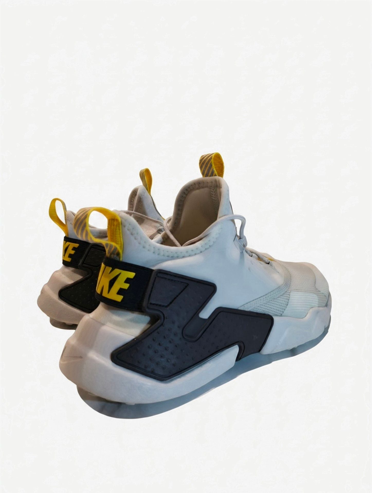 Nike Huarache Drift GS Running Shoes Light Bone/Vivid Sulfur 943344-004 7