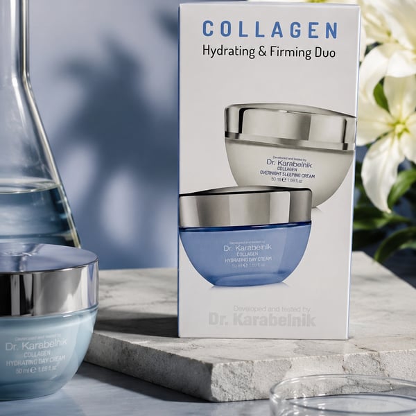Dr. Karabelnik Collagen Hydrating & Firming Duo Day and Night Cream Set
