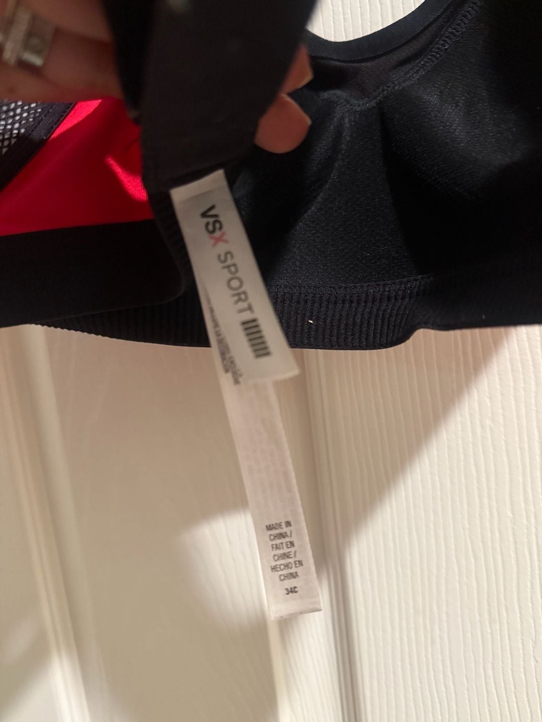 (NWT) Victoria's Secret VSX Sport Maximum Support Racerback Sports Bra 34C 3