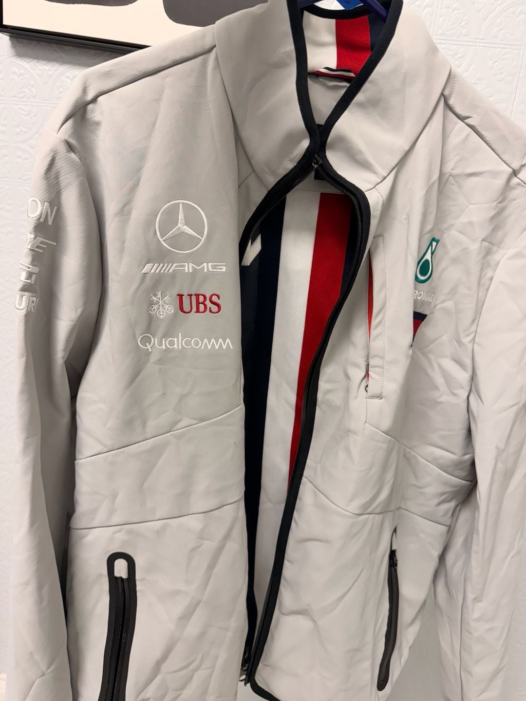 Tommy Hilfiger Mercedes-AMG Petronas Motorsport Softshell Racing Jacket 4