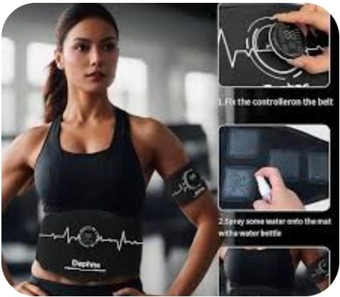 Daphne EMS Muscle Stimulator Abs Trainer Fitness Belt 3