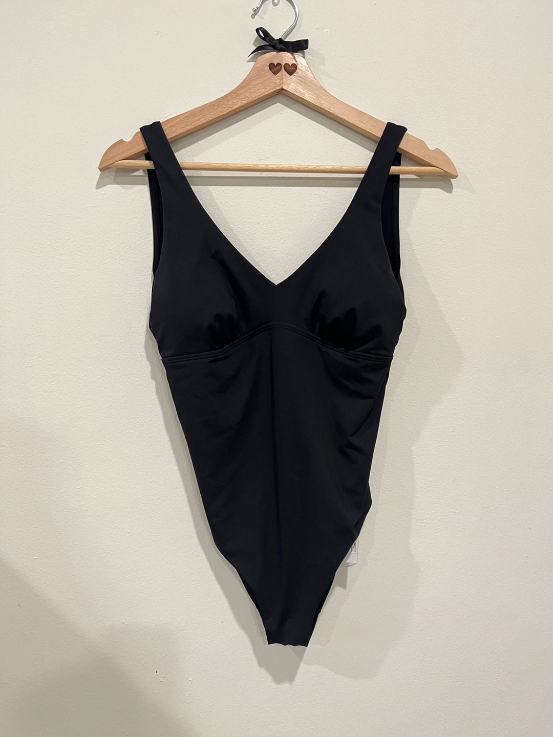 Size Small Massimo Piombo Women's V-Neck Stretch Fabric One-Piece Swimsuit 2