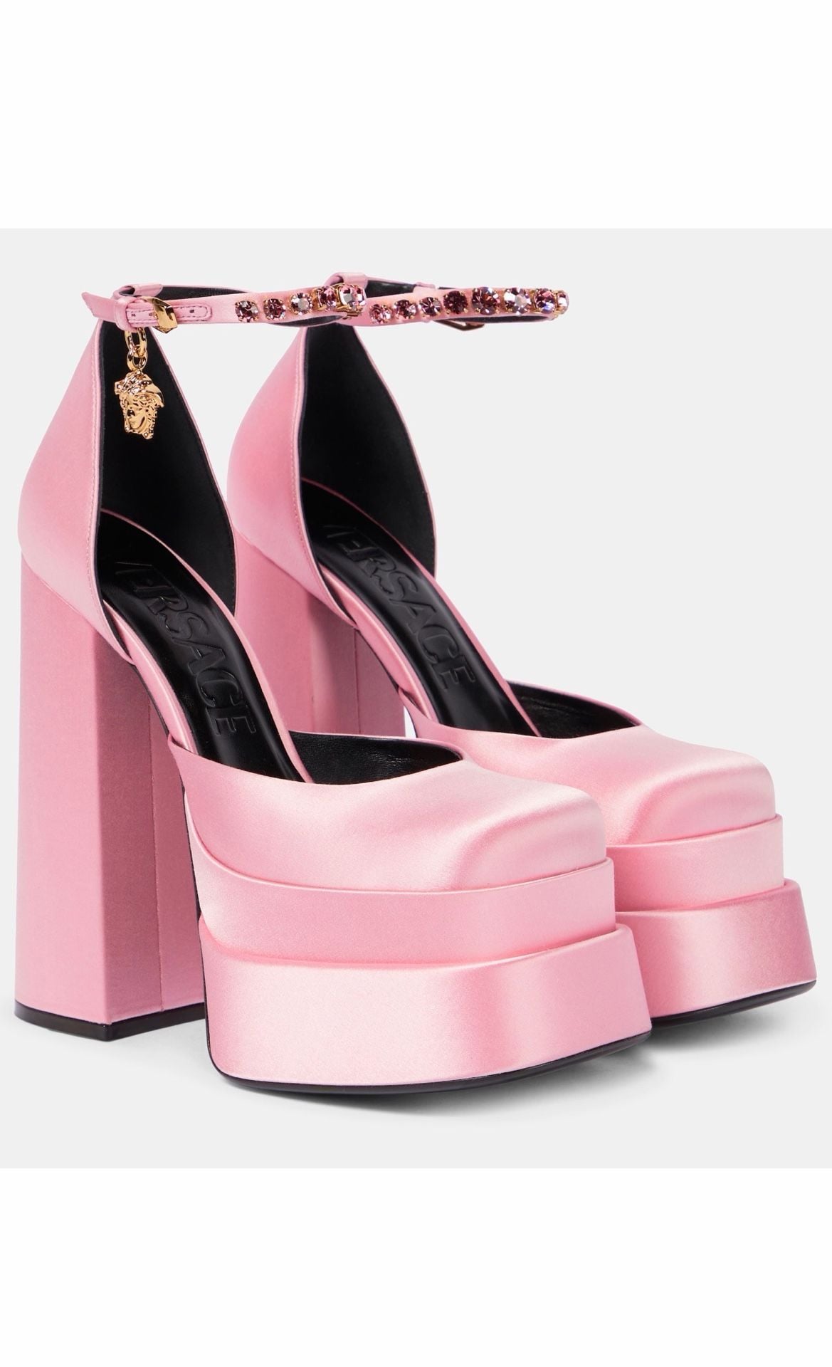 Versace stilettoes 'Medusa Aevitas' For Sale at , 10