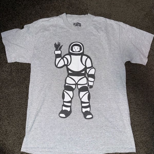 Billionaire Boys Club Astronaut Logo Grey T Shirt Men’s Medium