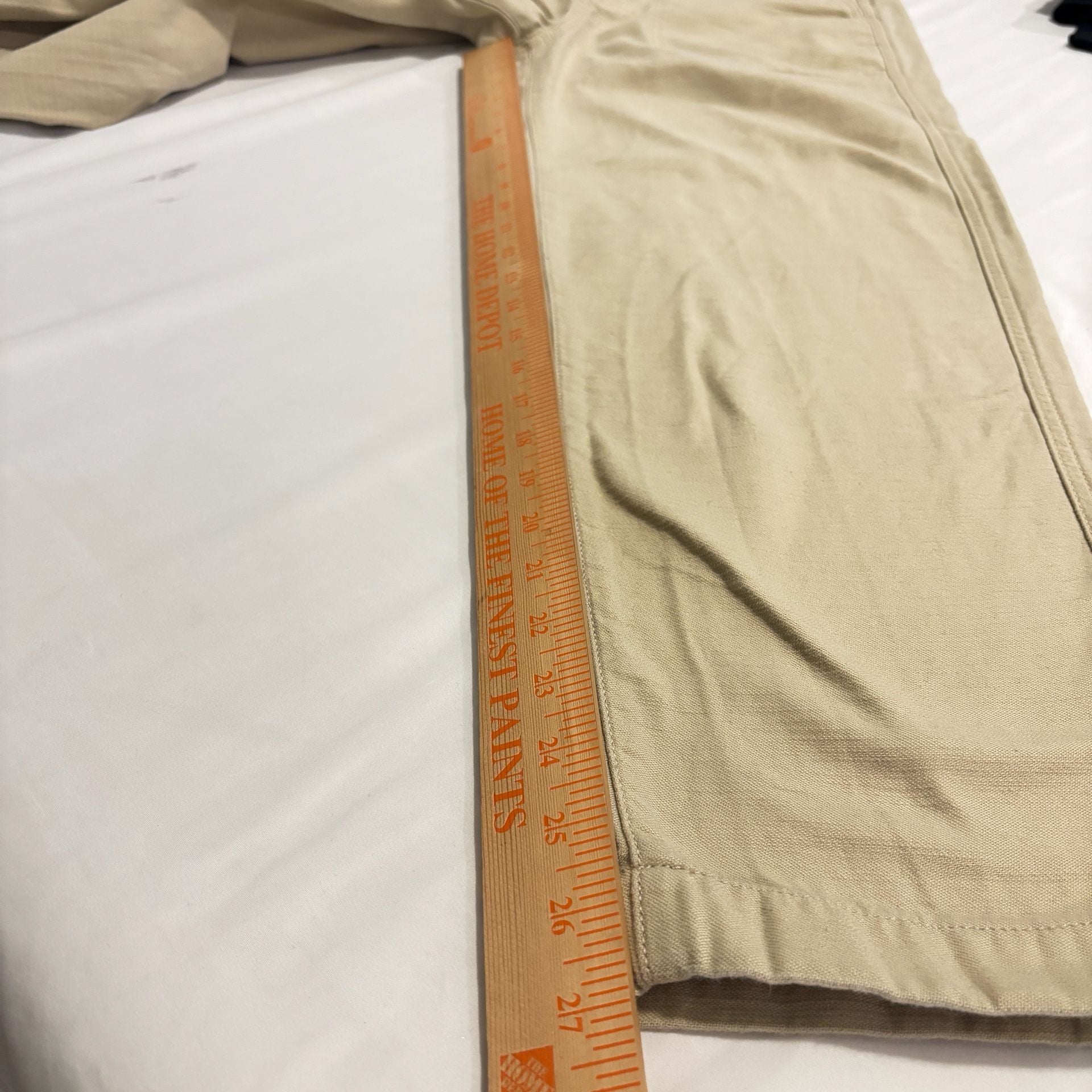J Crew camp pants Size 6 khaki Tapered Patch Pocket Utility Quiet Luxury
8