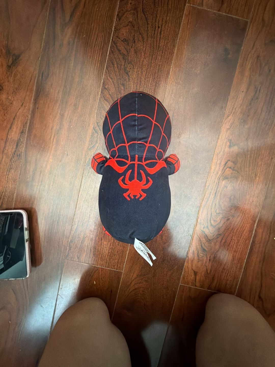 Jazwares Squishmallows Marvel Spidey and His Amazing Friends Miles Morales 'Spin' HugMees Plush 2