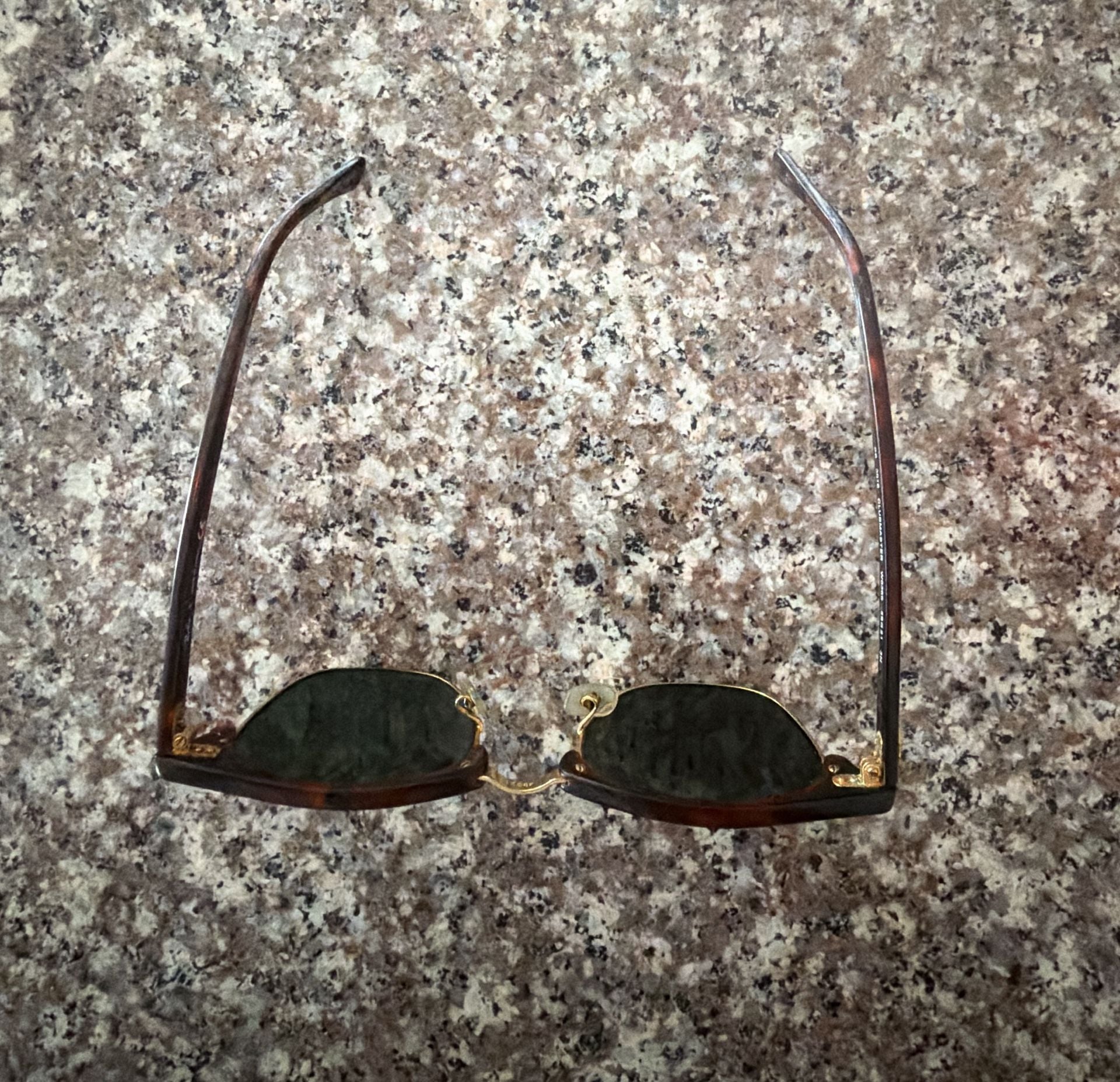Ray-Ban Clubmaster RB3016 Tortoise and Gold Sunglasses 5