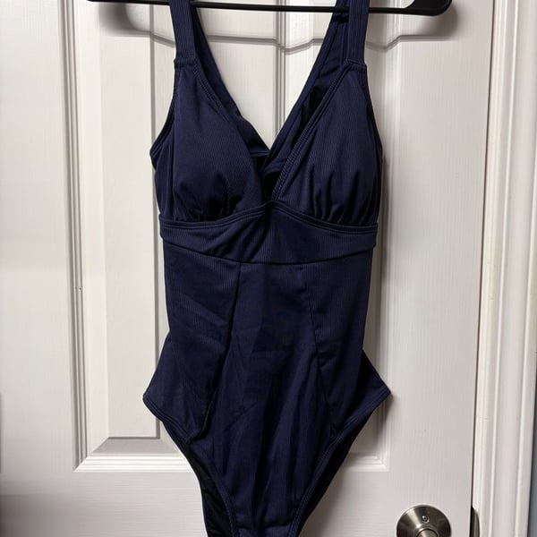 Cupshe Navy One-Piece Swimsuit