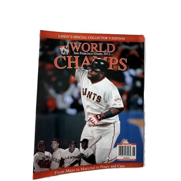 Lindy's Special Collector's Edition San Francisco Giants 2012 World Champs Magazine